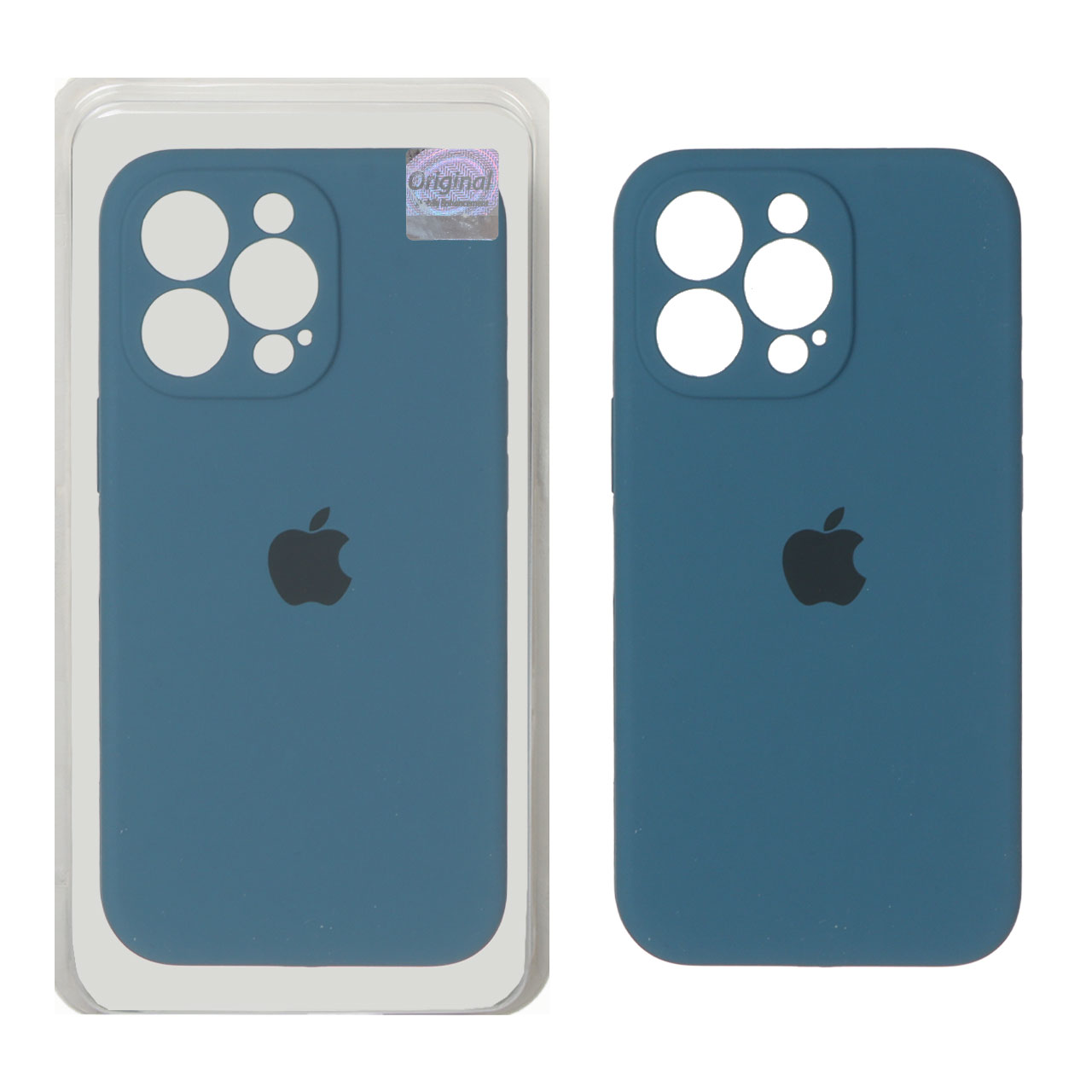 قاب سیلیکونی پاک کنی اورجینال Master Quality مدل Apple iPhone 13 Pro - سبز کله غازی (پک دار)